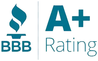 Better Business Bureau A+ rating logo